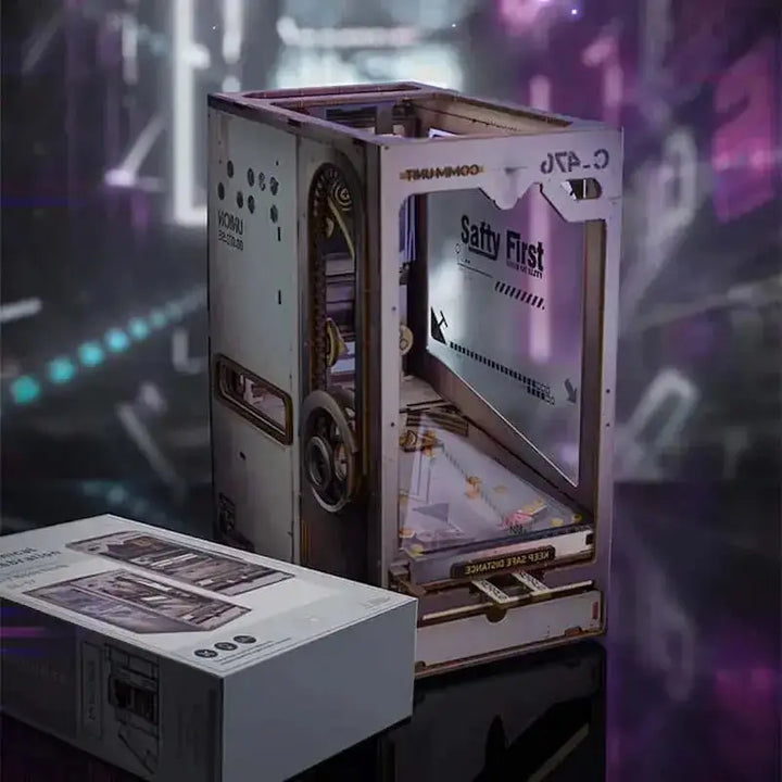 3D Pinball Tilt DIY Book Nooks