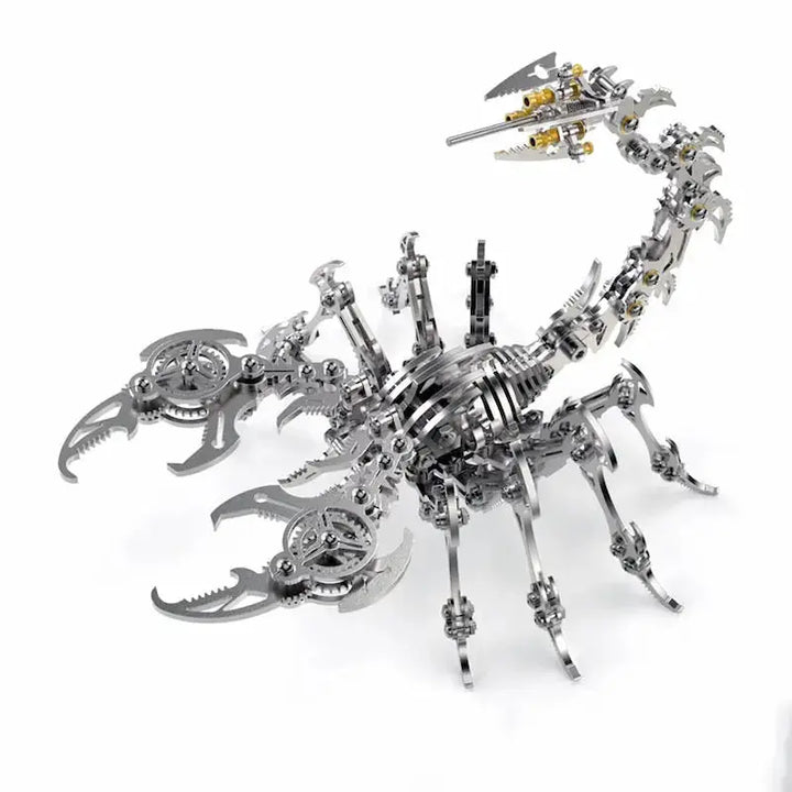 Stainless Steel DIY Assembly 3D Model Puzzle Jigsaw Detachable Scorpion King