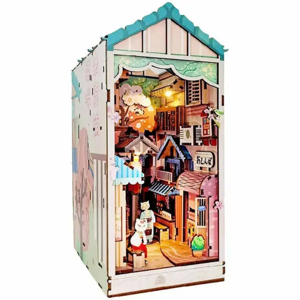 CAT GROCERY STORE DIY BOOK NOOKS