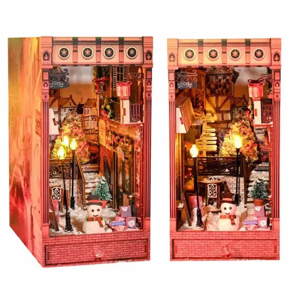 Christmas Crazy Night DIY Book Nooks