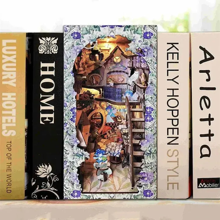 Elf Castle DIY Book Nook Kit - Diy book nook kit