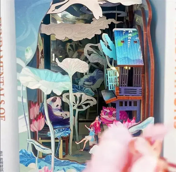 FAIRY TOWN DIY BOOK NOOK KIT - Diy book nook kit