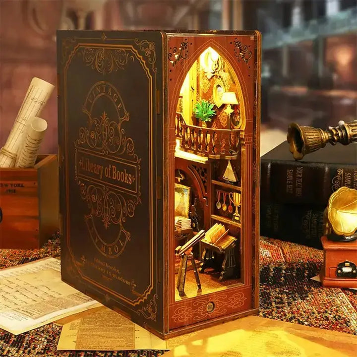 library of books book nook