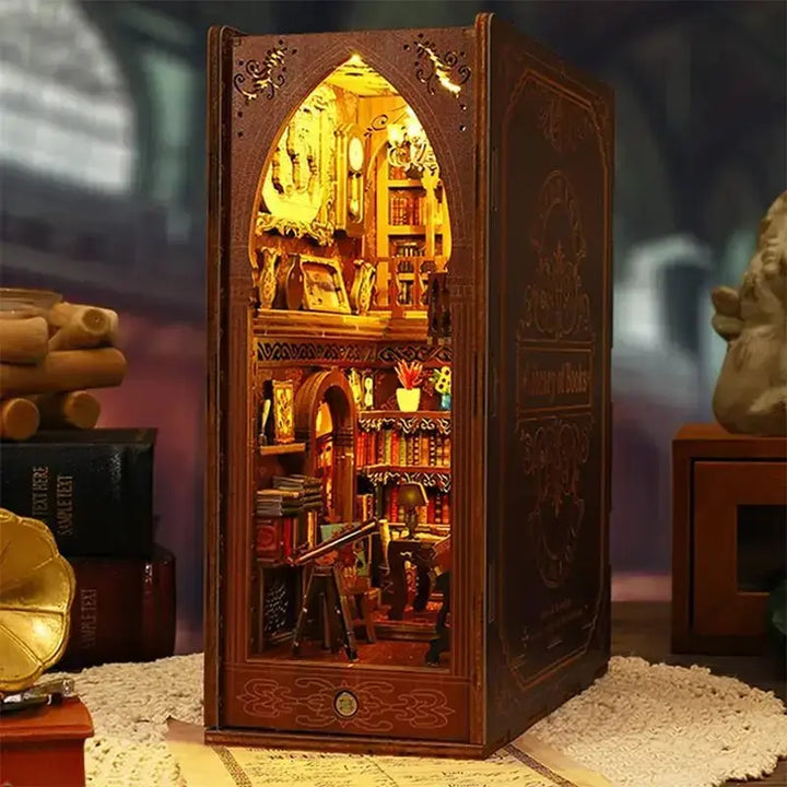 library of books book nook