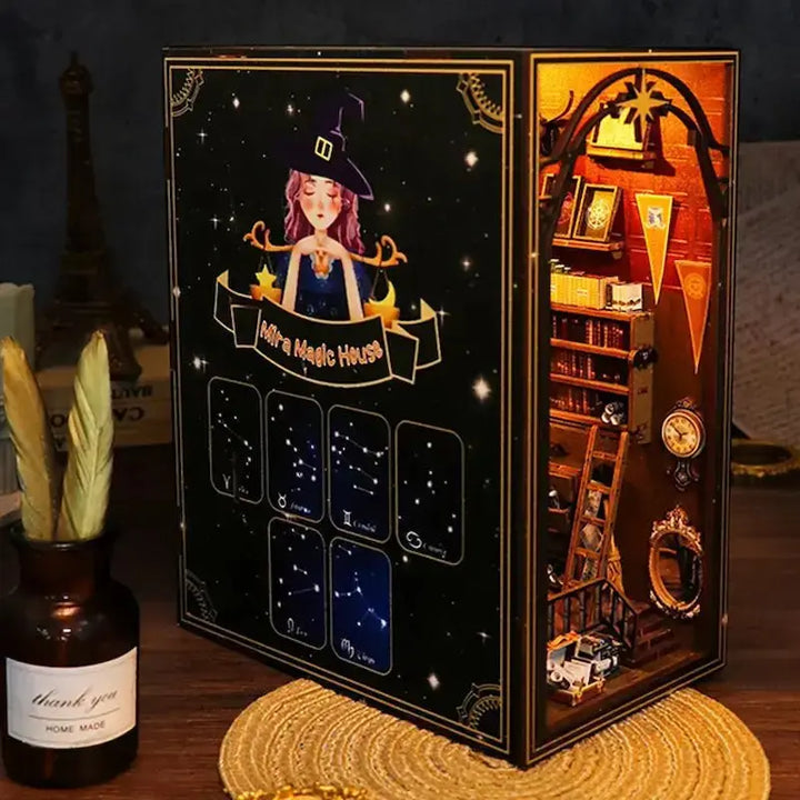 Mira's Magic House DIY Book Nook Kit - Diy book nook kit