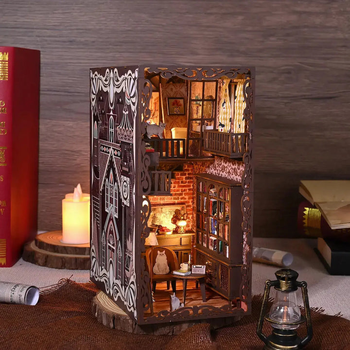 NO.9 Secrtet Castle DIY Book Nook Kit - Diy book nook kit