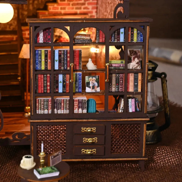 NO.9 Secrtet Castle DIY Book Nook Kit - Diy book nook kit