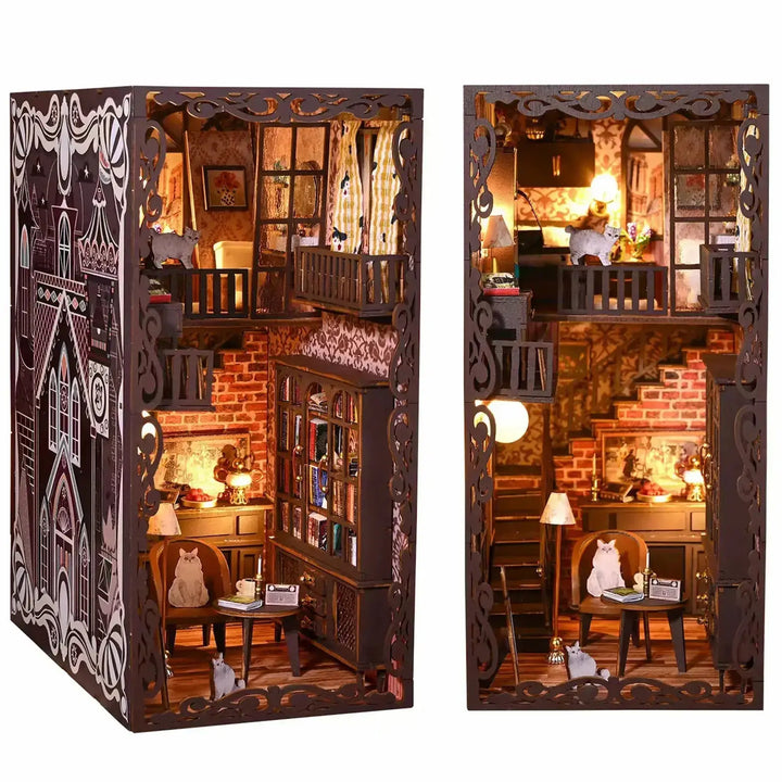 NO.9 Secrtet Castle DIY Book Nook Kits
