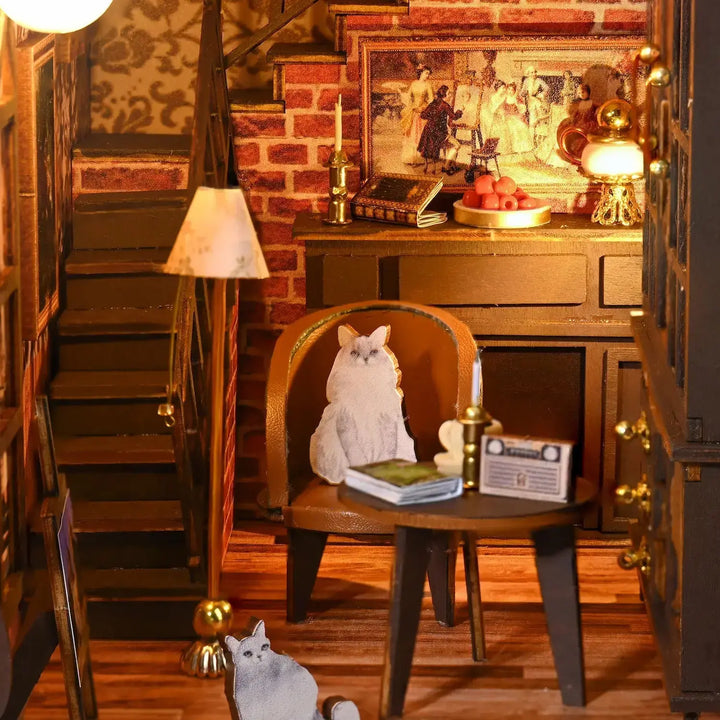 NO.9 Secrtet Castle DIY Book Nook Kit - Diy book nook kit