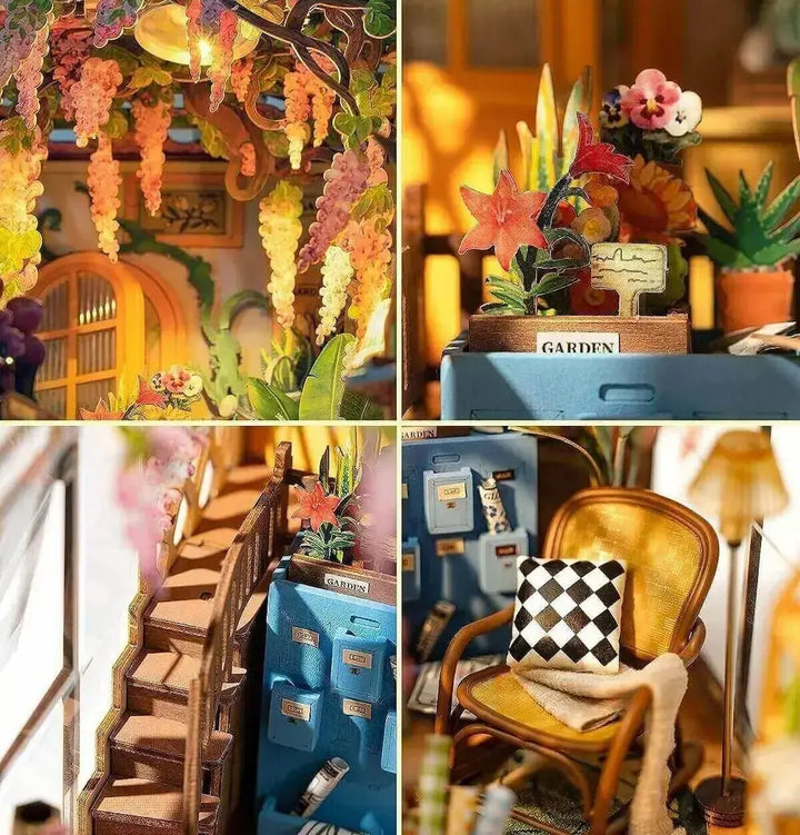 rolife garden house book nook