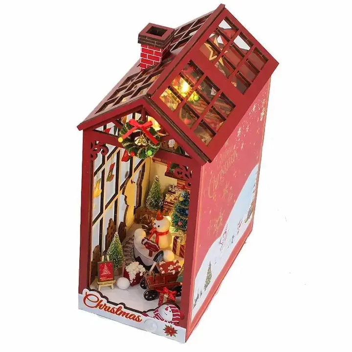 Santa Claus's Room DIY Book Nook Kit - Diy book nook kit