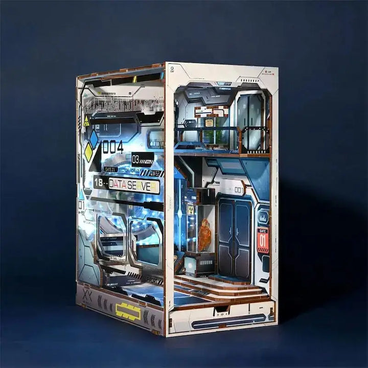Sci-fi Alien Hub DIY Book Nook Kit - Diy book nook kit