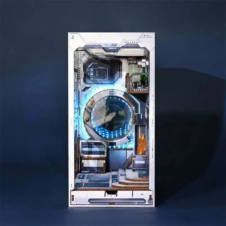 Sci-fi Alien Hub DIY Book Nook Kit - Diy book nook kit